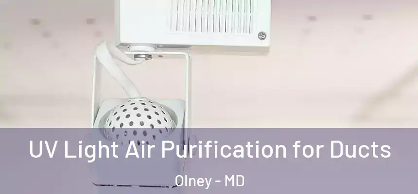  UV Light Air Purification for Ducts Olney - MD